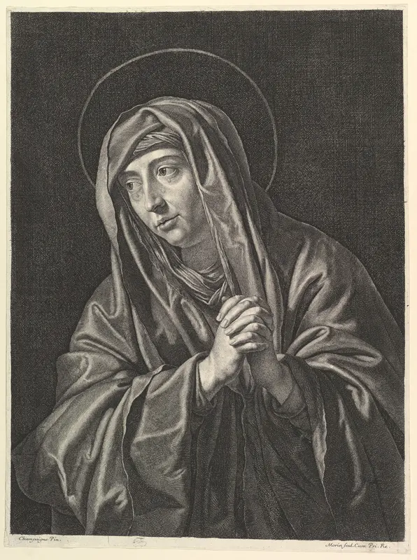 La Vierge de douleurs Wall Art by Jean Morin - High-Resolution Digital Print