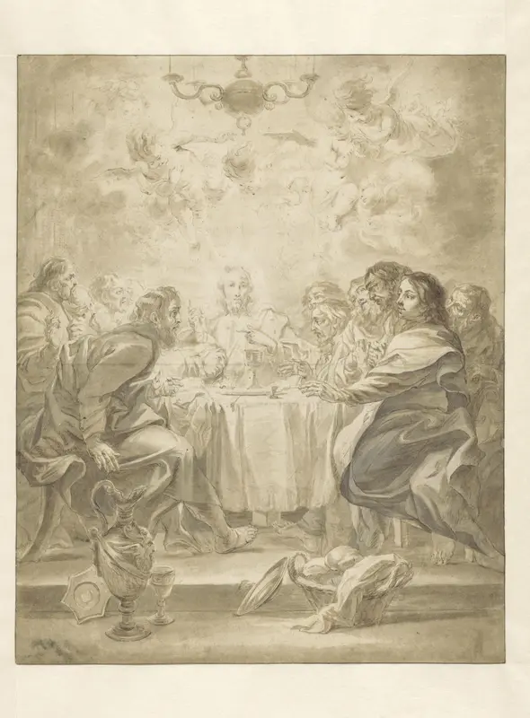 Laatste Avondmaal Wall Art by Cornelis Schut (I) - High-Resolution Digital Print