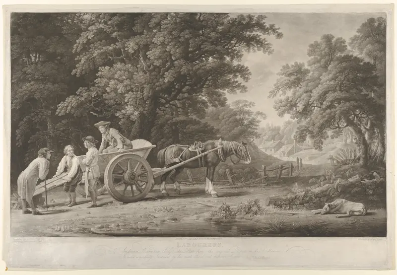 Labourers Wall Art by Richard Earlom - High-Resolution Digital Print