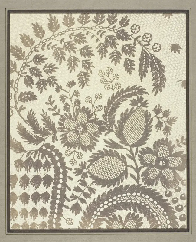 Lace Wall Art by William Henry Fox Talbot - High-Resolution Digital Print