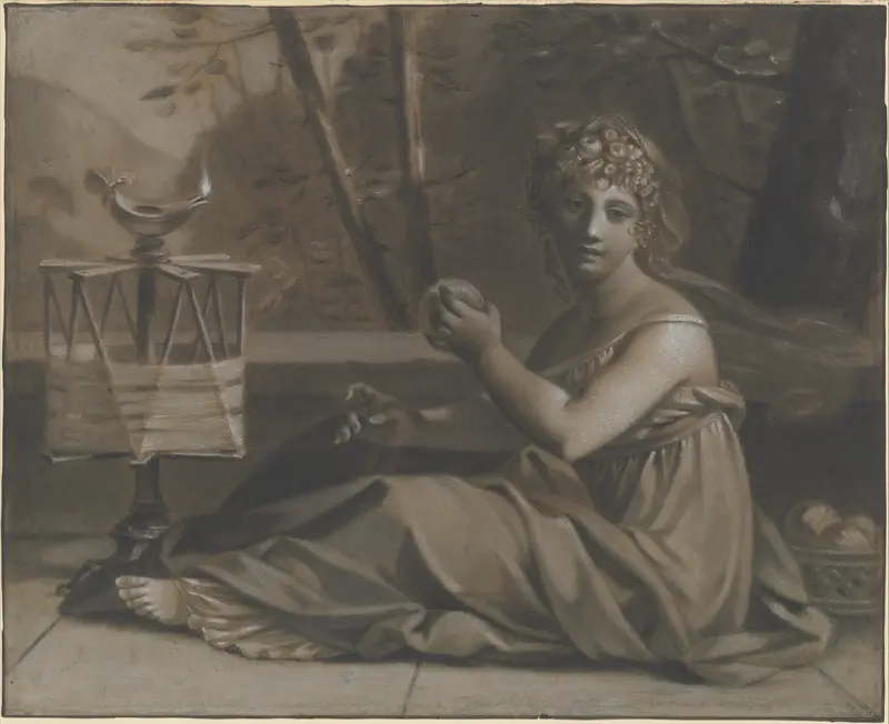 Lachesis Wall Art by Pierre Paul Prud'hon - High-Resolution Digital Print