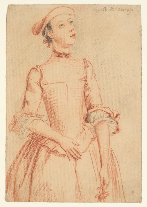 Lady Amelia D'Arcy Wall Art by Paul Sandby - High-Resolution Digital Print