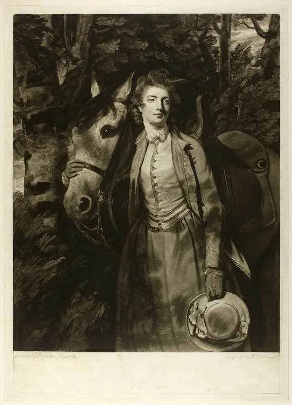 Lady Charles Spencer Wall Art by William Dickinson - High-Resolution Digital Print