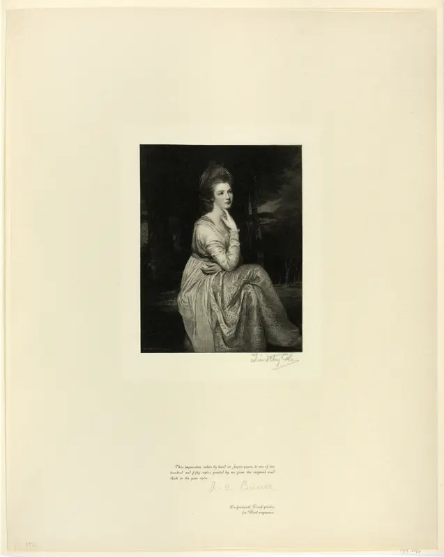 Lady Derby, from Old English Masters