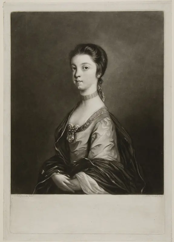 Lady Elizabeth Montagu Wall Art by James McArdell - High-Resolution Digital Print