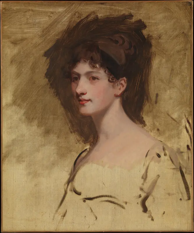 Lady Hester King (died 1873) Wall Art by John Hoppner - High-Resolution Digital Print