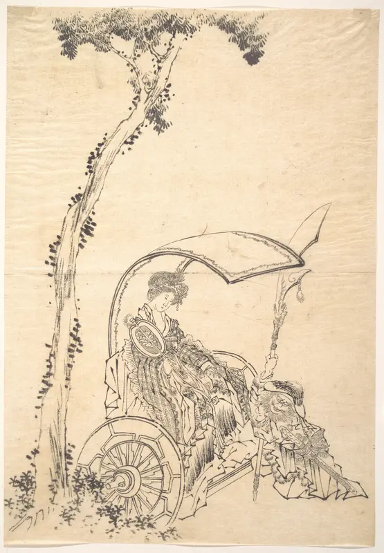 Lady in a Chariot