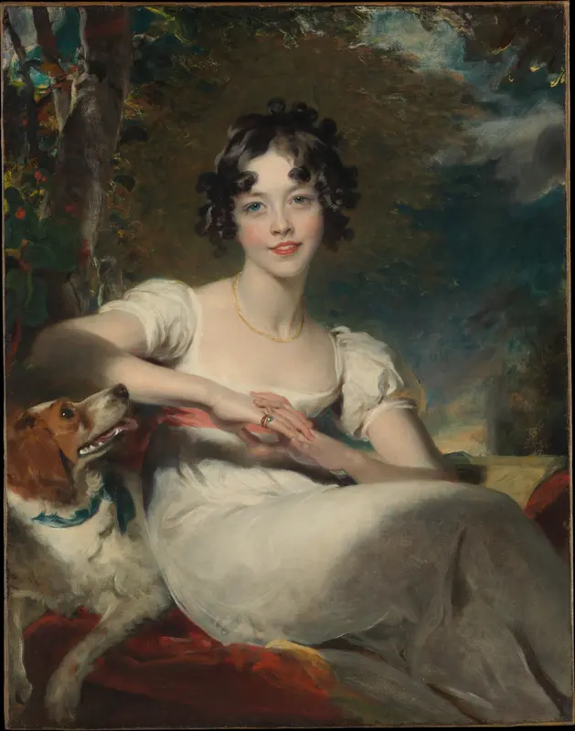 Lady Maria Conyngham (died 1843) Wall Art by Sir Thomas Lawrence - High-Resolution Digital Print