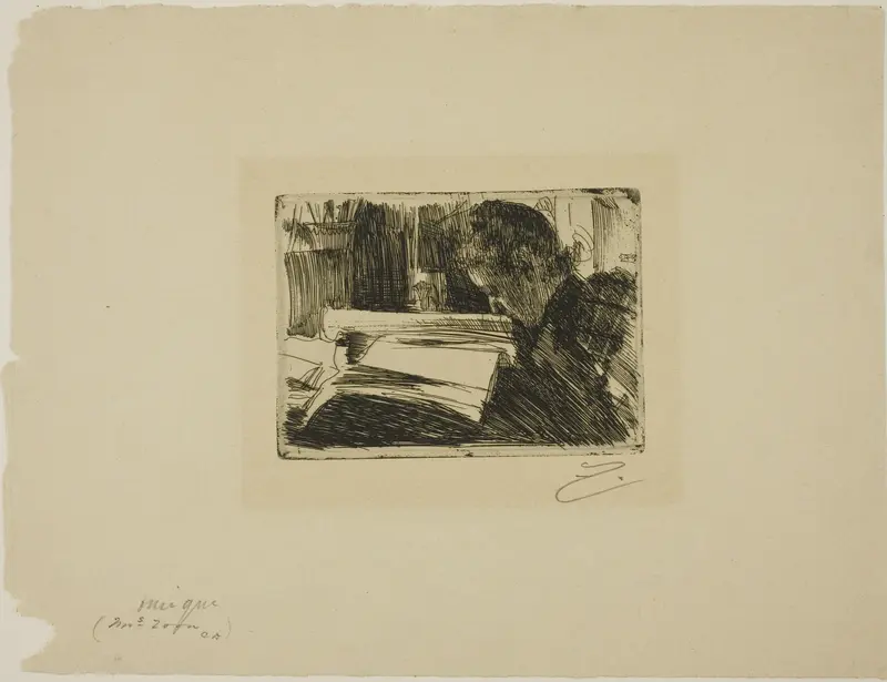 Lady Reading (Mrs. Zorn)