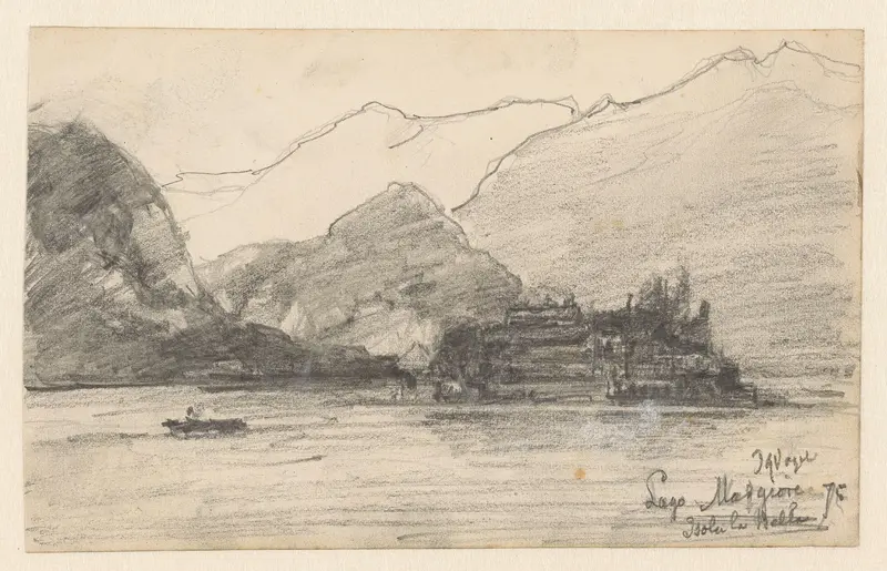 Lago Maggiore, Isola la Bella, Italië Wall Art by Unknown - High-Resolution Digital Print
