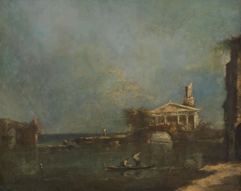 Lagoon near Venice Wall Art by Unknown - High-Resolution Digital Print