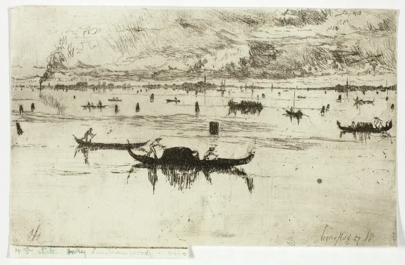 Laguna Veneta Wall Art by Otto Henry Bacher - High-Resolution Digital Print