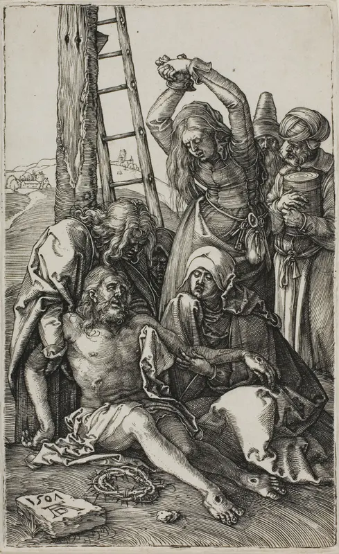 Lamentation of Christ, from The Engraved Passion