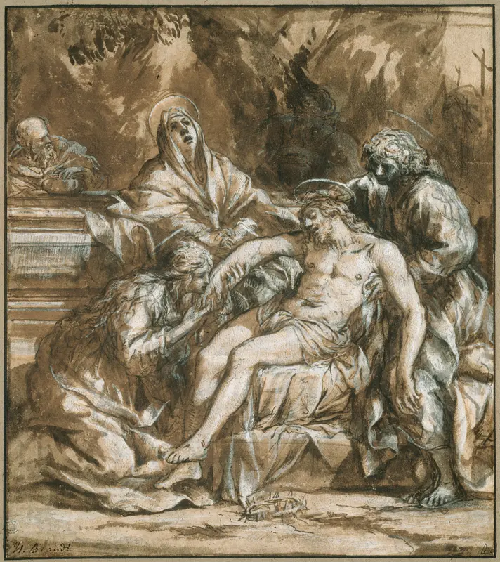 Lamentation over the Dead Christ