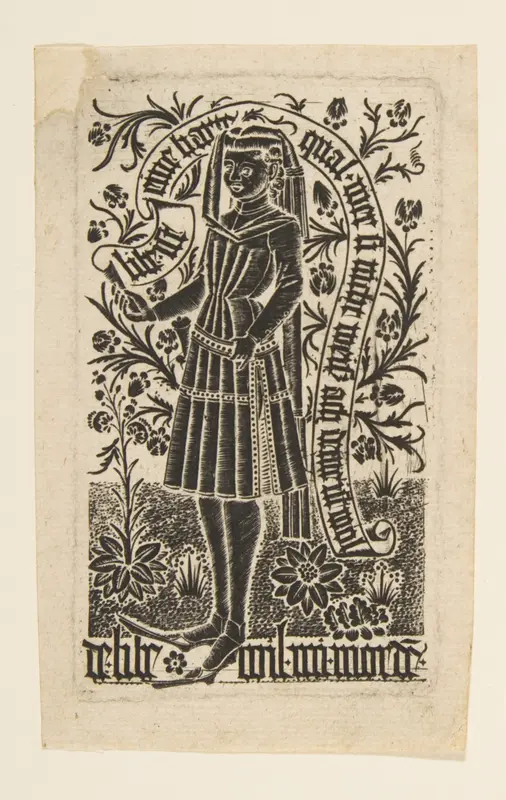 L'Amoureux Wall Art by Anonymous, German - High-Resolution Digital Print