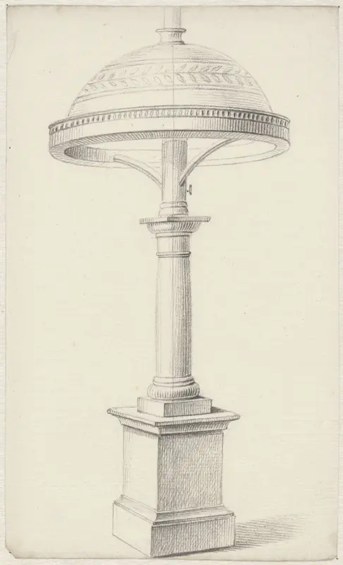 Lamp Wall Art by Pieter de Goeje - High-Resolution Digital Print