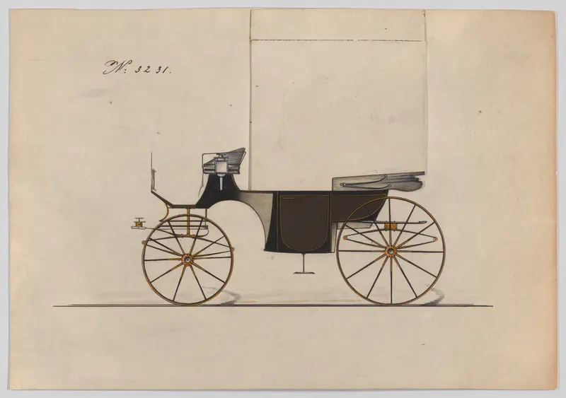 Landaulet # 3231 Wall Art by Brewster & Co. - High-Resolution Digital Print