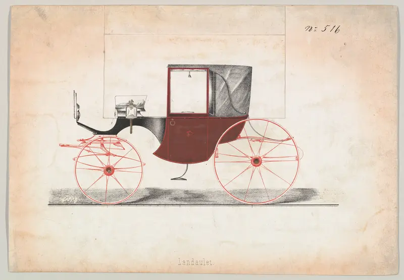 Landaulet #516 Wall Art by Brewster & Co. - High-Resolution Digital Print