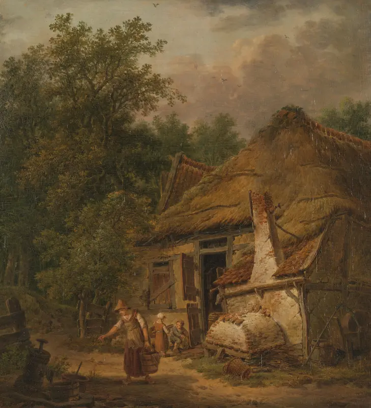 Landhoeve bij Helvoirt Wall Art by Pieter Pietersz. Barbiers - High-Resolution Digital Print