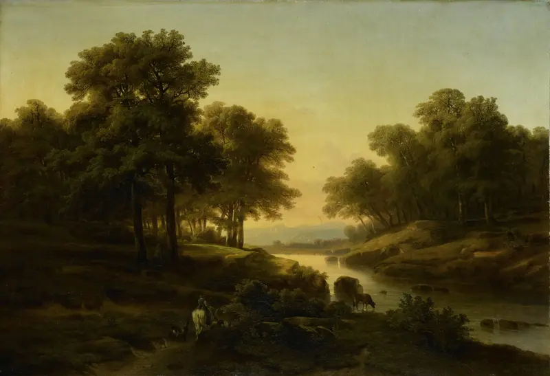 Landscape Wall Art by Alexandre Calame - High-Resolution Digital Print