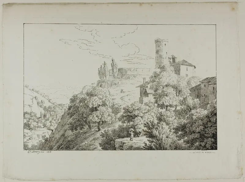 Landscape Wall Art by Constant Bourgeois - High-Resolution Digital Print