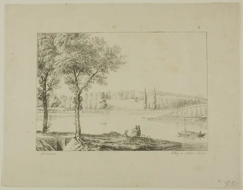 Landscape Wall Art by B. Chalameau - High-Resolution Digital Print