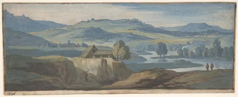 Landscape Wall Art by Jan Frans van Bloemen - High-Resolution Digital Print