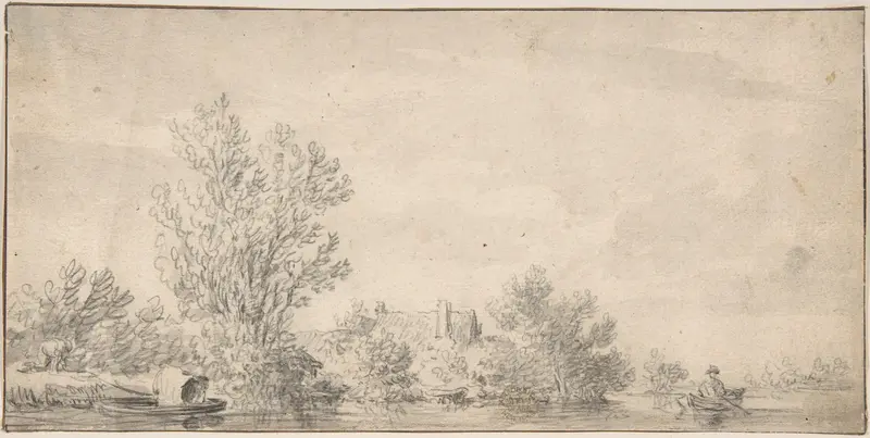 Landscape Wall Art by Jan van Goyen - High-Resolution Digital Print