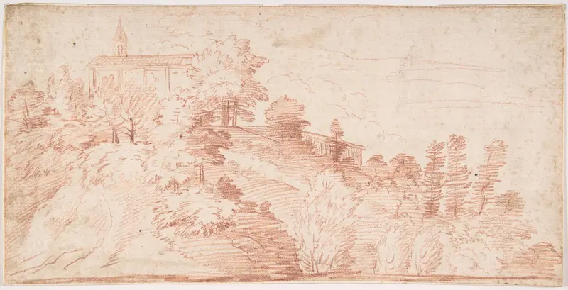 Landscape Wall Art by Giovanni Larciani ("Master of the Kress Landscapes") - High-Resolution Digital Print