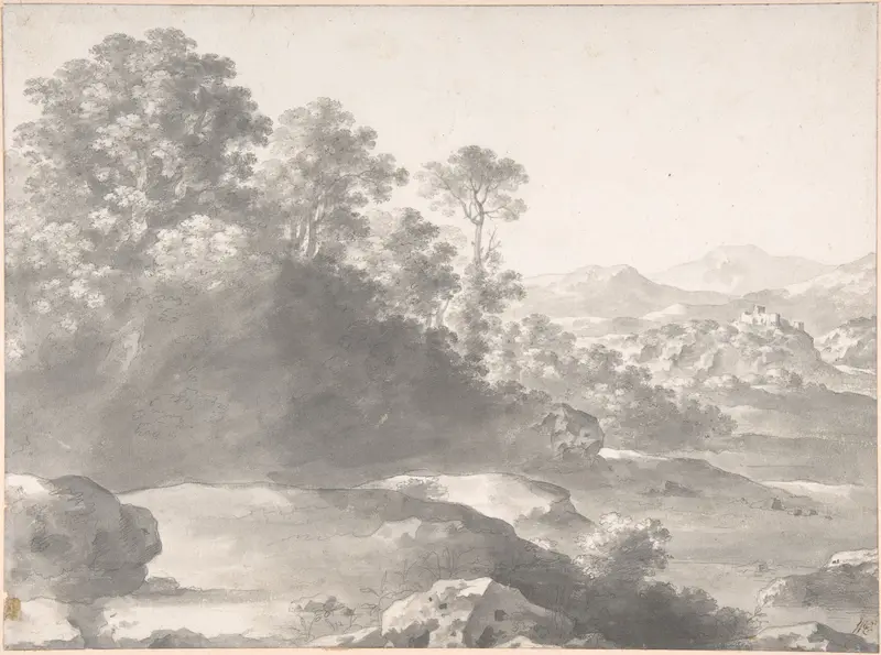 Landscape Wall Art by Cornelis van Poelenburch - High-Resolution Digital Print