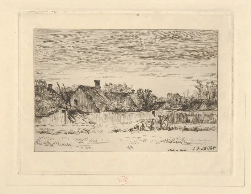 Landscape Wall Art by Jean-François Millet - High-Resolution Digital Print