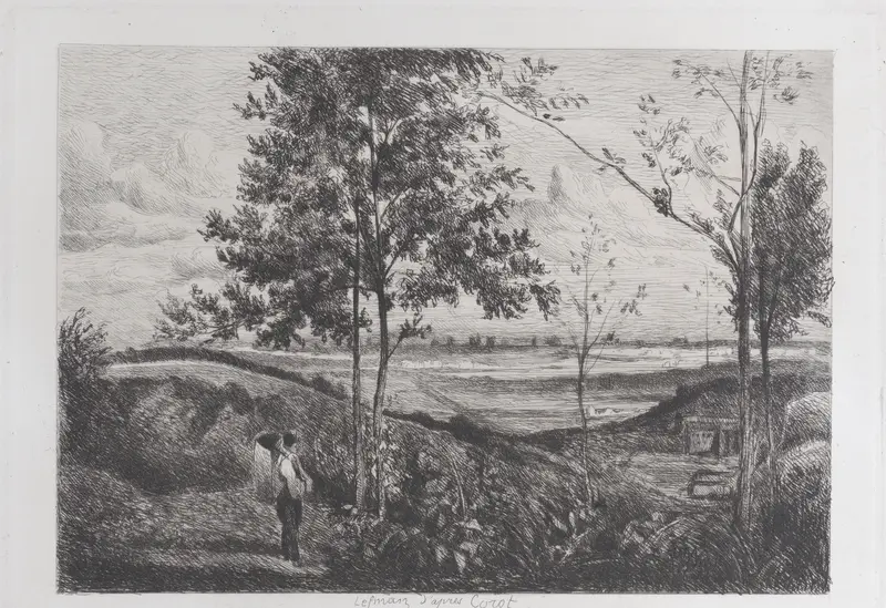 Landscape Wall Art by Ferdinand Lefman - High-Resolution Digital Print