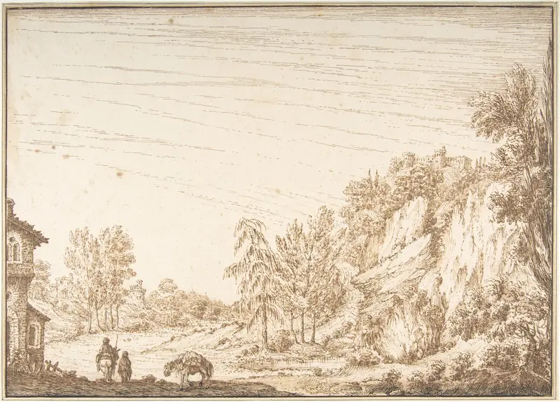 Landscape Wall Art by Anonymous, Flemish, 17th century - High-Resolution Digital Print