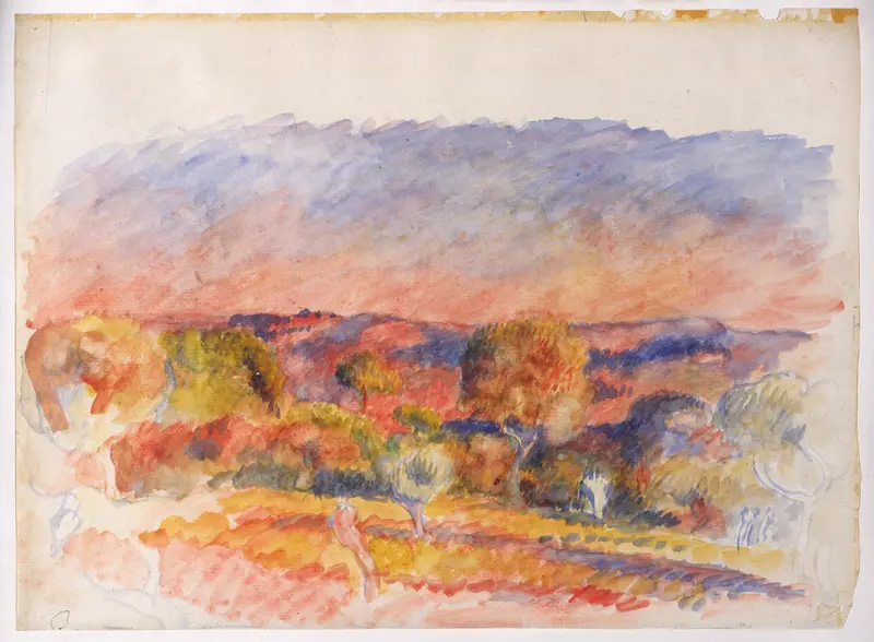 Landscape Wall Art by Auguste Renoir - High-Resolution Digital Print