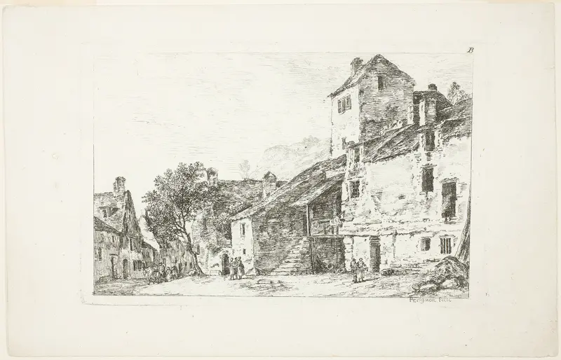Landscape, from Deuxieme Cahier de Paysage Wall Art by Nicolas Pérignon - High-Resolution Digital Print