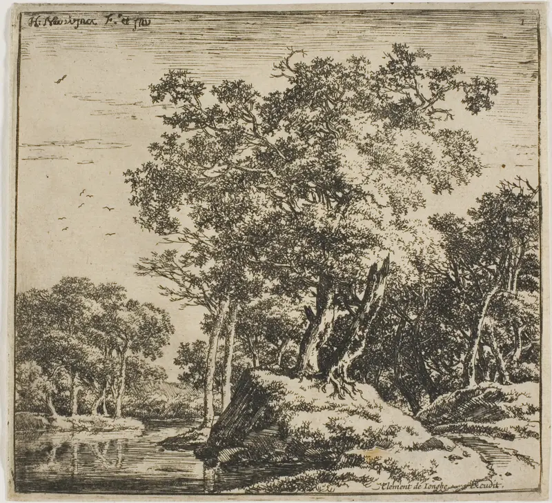 Landscape, from Set of Landscapes Wall Art by Herman Naijwincx - High-Resolution Digital Print