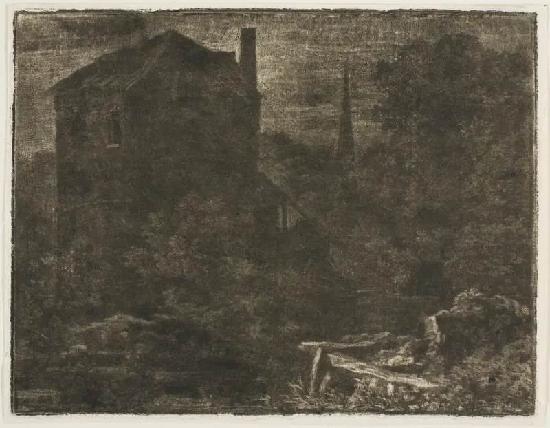 Landscape in the Dark Manner Wall Art by Allaert van Everdingen - High-Resolution Digital Print