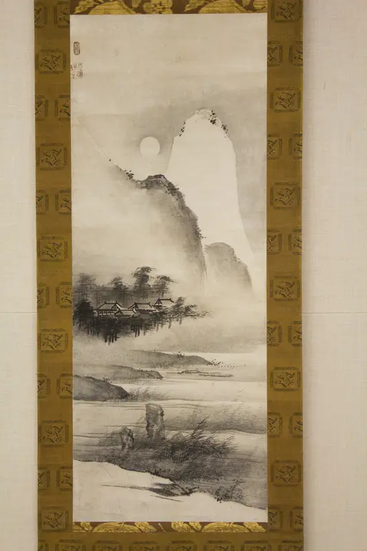 Landscape in the Moonlight Wall Art by Yōgetsu - High-Resolution Digital Print