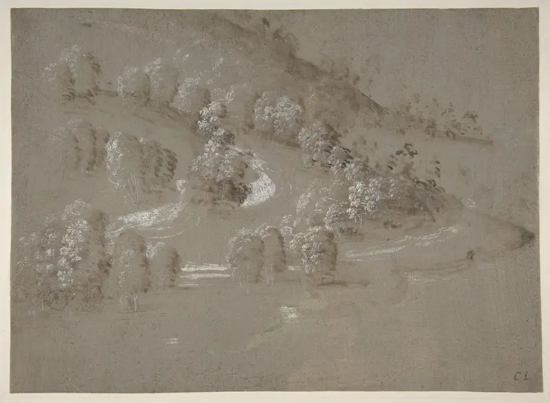 Landscape (recto); Landscape (verso) Wall Art by Perugino (Pietro di Cristoforo Vannucci) - High-Resolution Digital Print