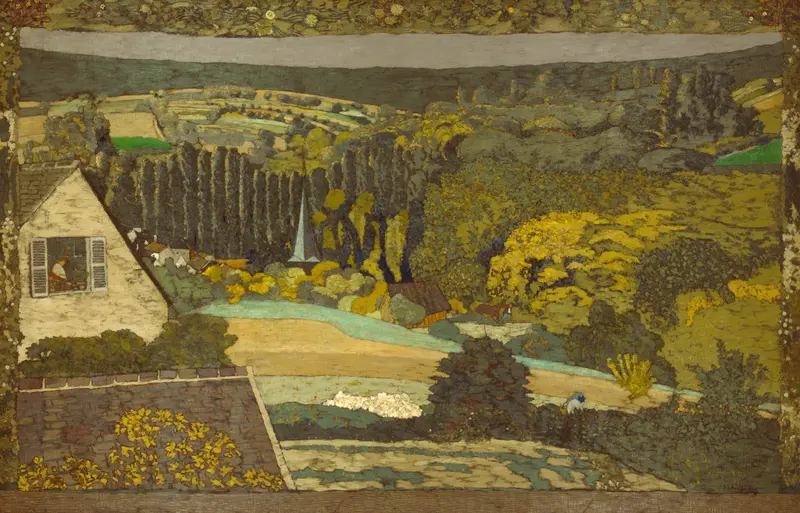 Landscape: Window Overlooking the Woods