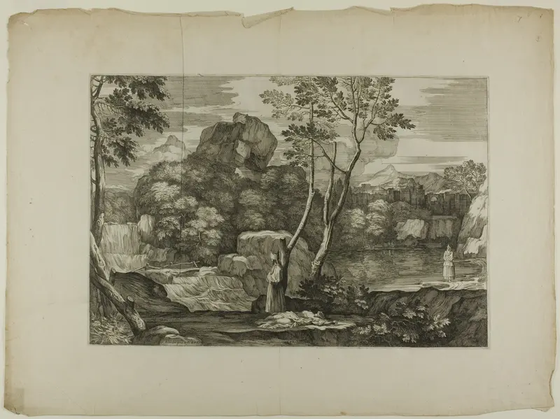 Landscape with a Dead Man and Two Priests