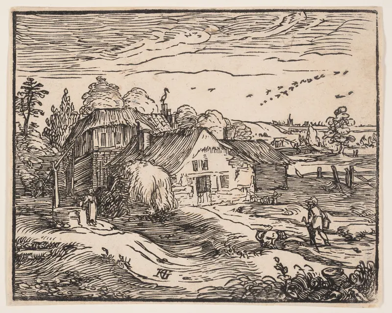 Landscape with a Farmhouse