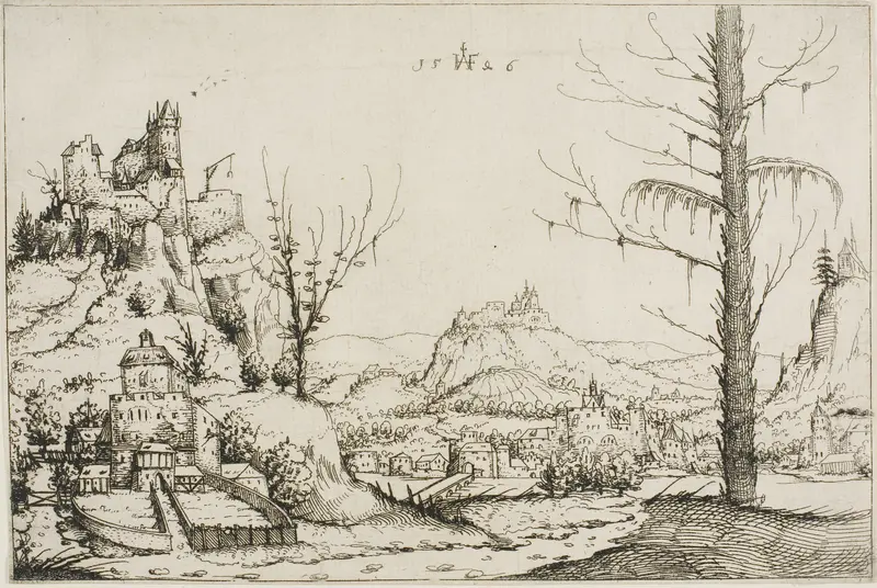 Landscape with a Fortress on a Hill