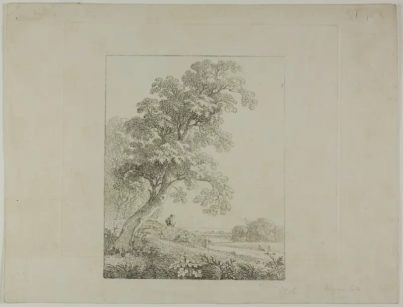 Landscape with a Large Tree