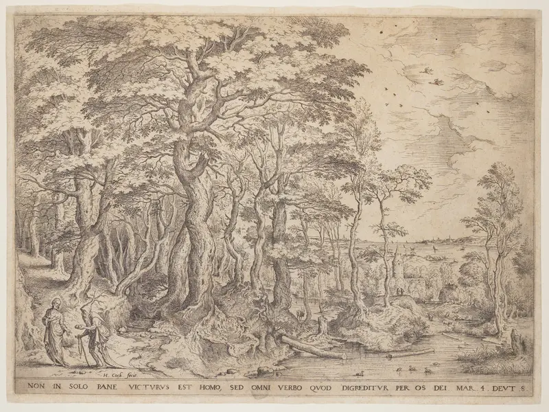 Landscape with Christ