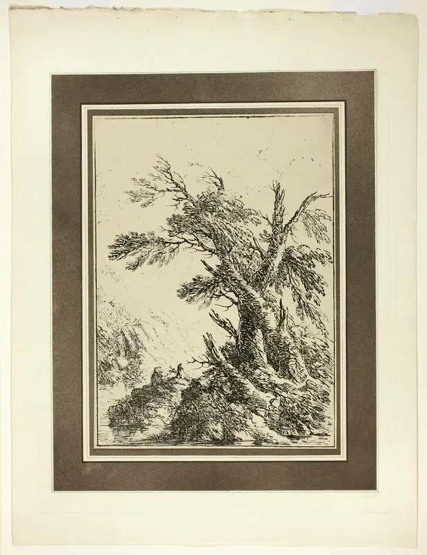 Landscape with Old Trees by Water, from the first issue of Specimens of Polyautography