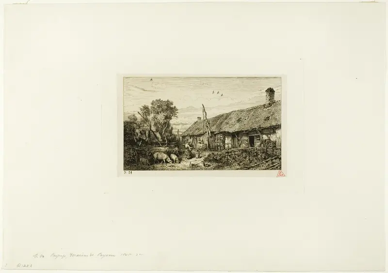 Landscape with Peasant Home
