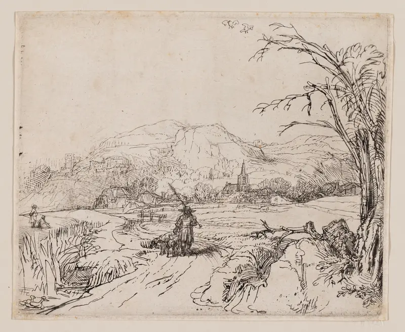 Landscape with Sportsman and Dogs