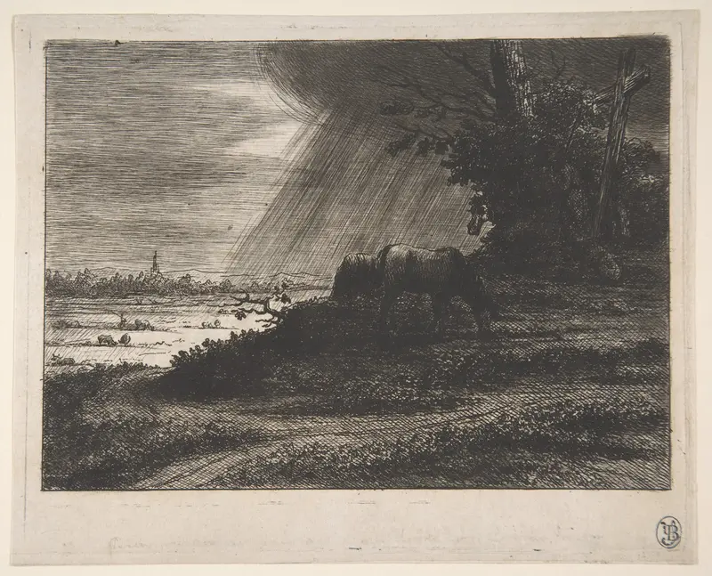 Landscape with Storm Wall Art by Baron Dominique Vivant Denon - High-Resolution Digital Print