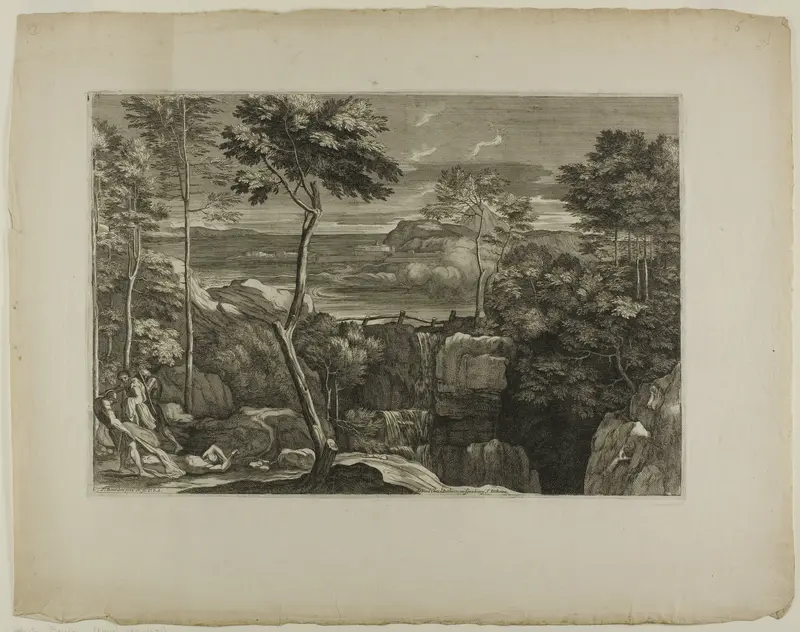 Landscape with Three Brigands and Their Victim